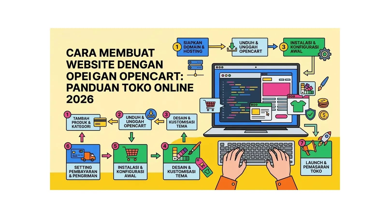 Cara Membuat Website dengan OpenCart: Panduan Toko Online 2026