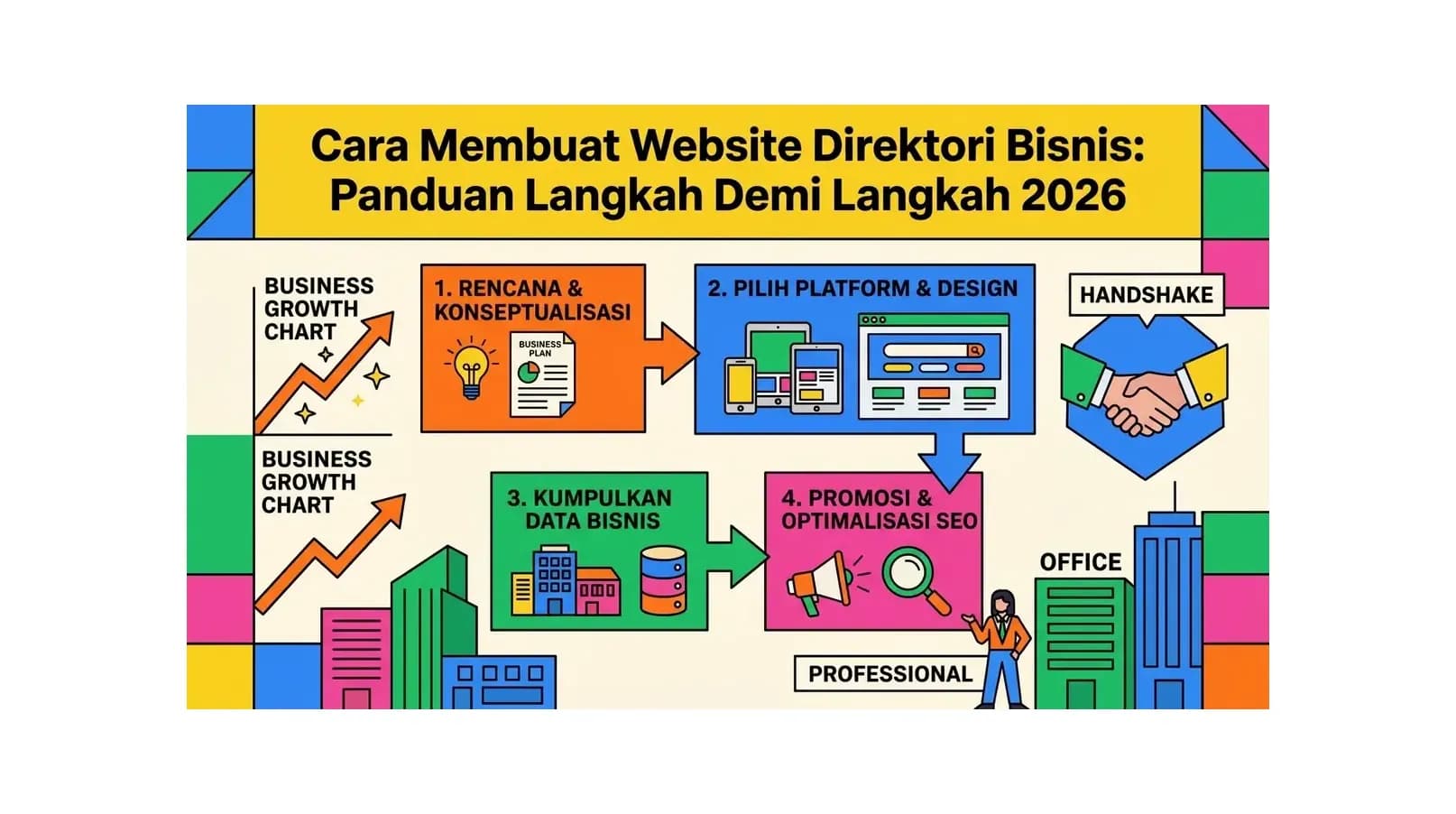 Cara Membuat Website Direktori Bisnis: Panduan Langkah Demi Langkah 2026