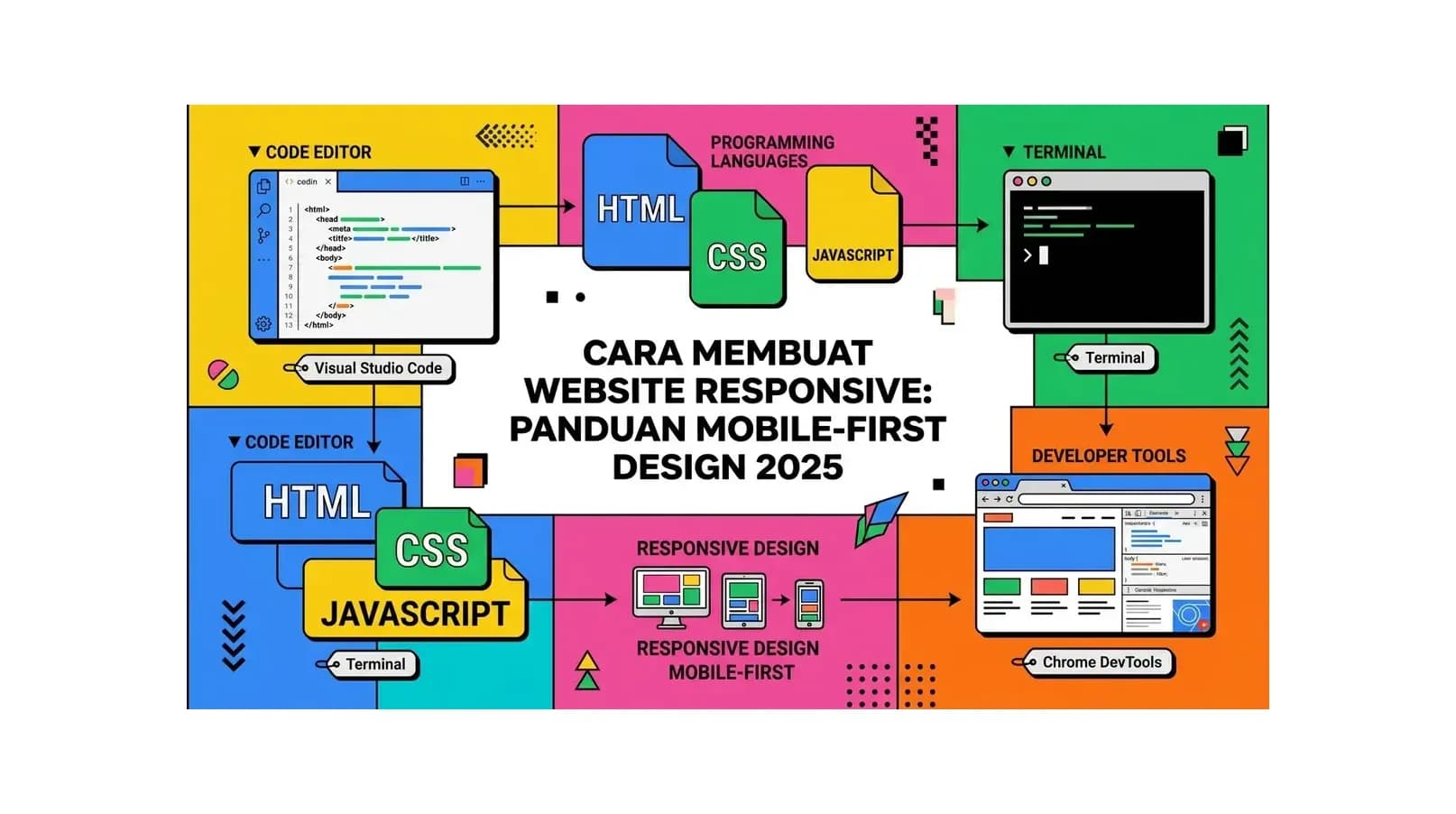 Cara Membuat Website Responsive: Panduan Mobile-First Design 2026