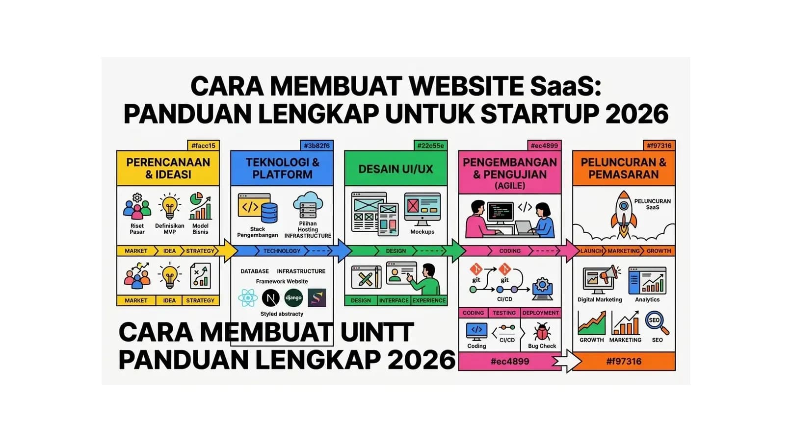 Cara Membuat Website SaaS: Panduan Lengkap untuk Startup 2026
