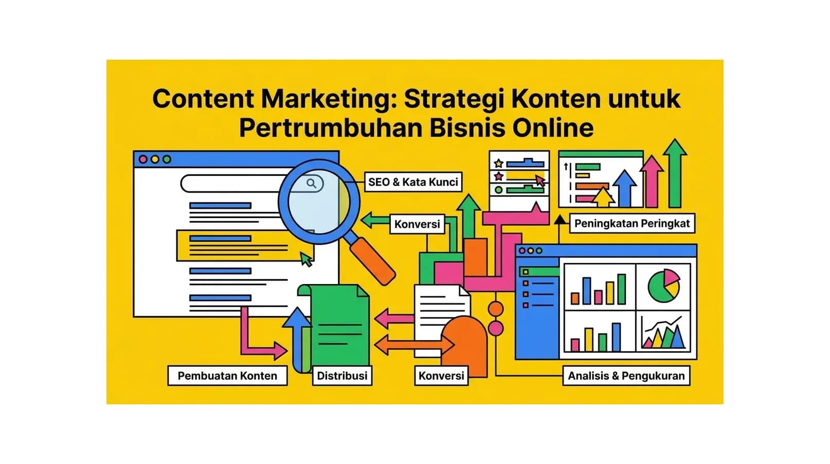 Content Marketing: Strategi Konten untuk Pertumbuhan Bisnis Online
