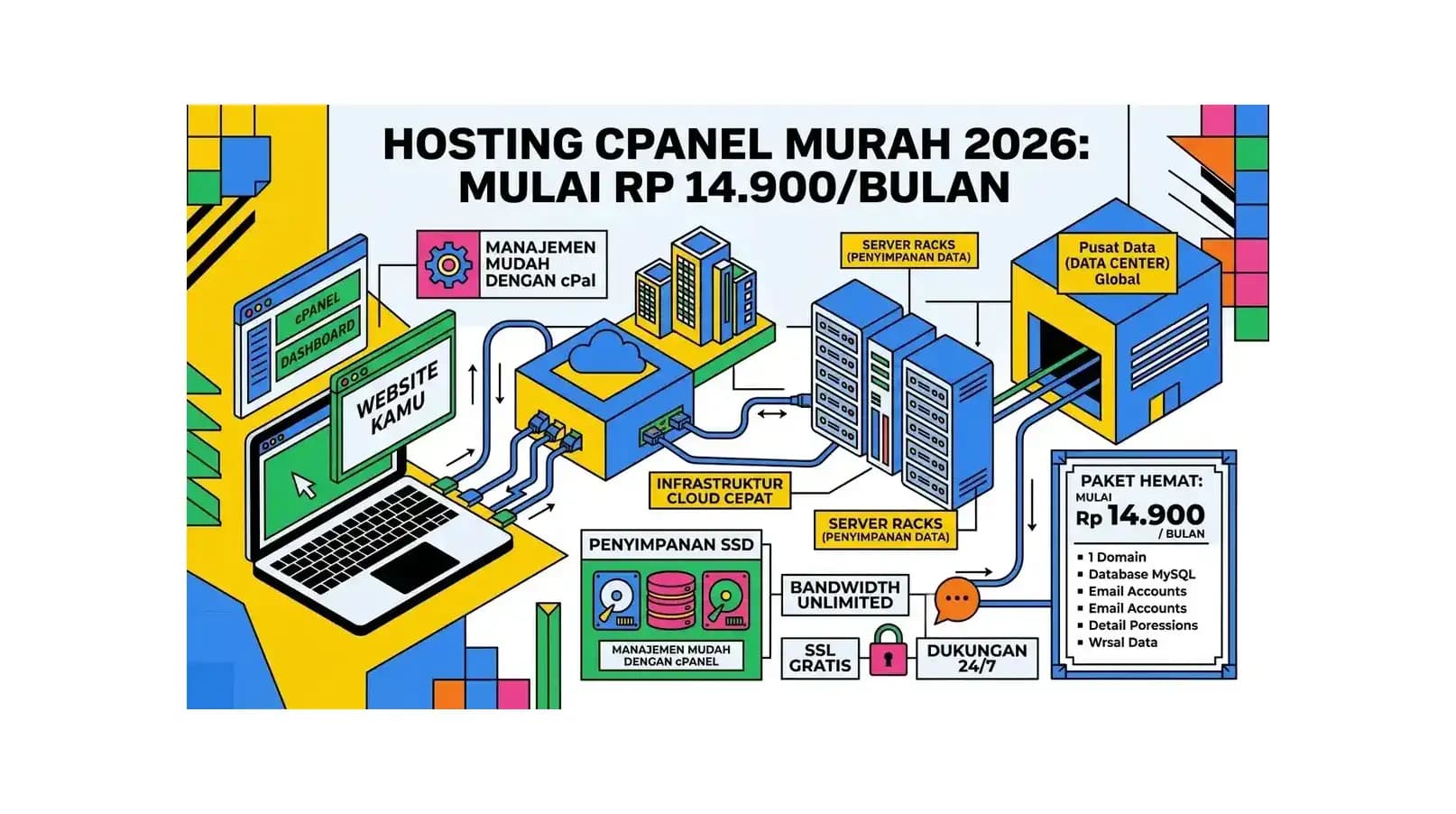 Hosting cPanel Murah 2026: Mulai Rp 14.900/Bulan