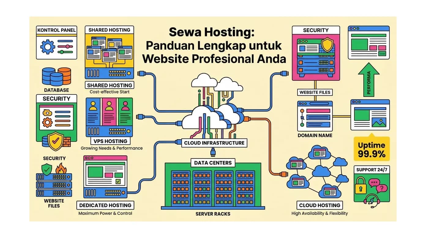 Sewa Hosting: Panduan Lengkap untuk Website Profesional Anda