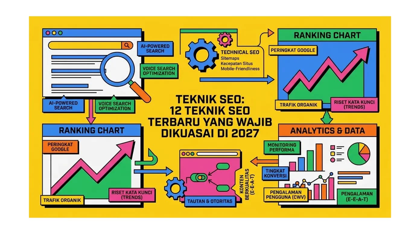 Teknik SEO: 12 Teknik SEO Terbaru yang Wajib Dikuasai di 2026