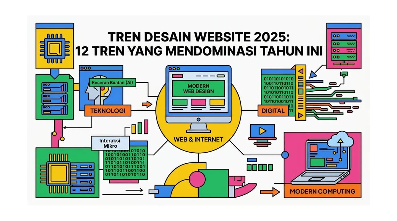 Tren Desain Website 2026: 12 Tren yang Mendominasi Tahun Ini