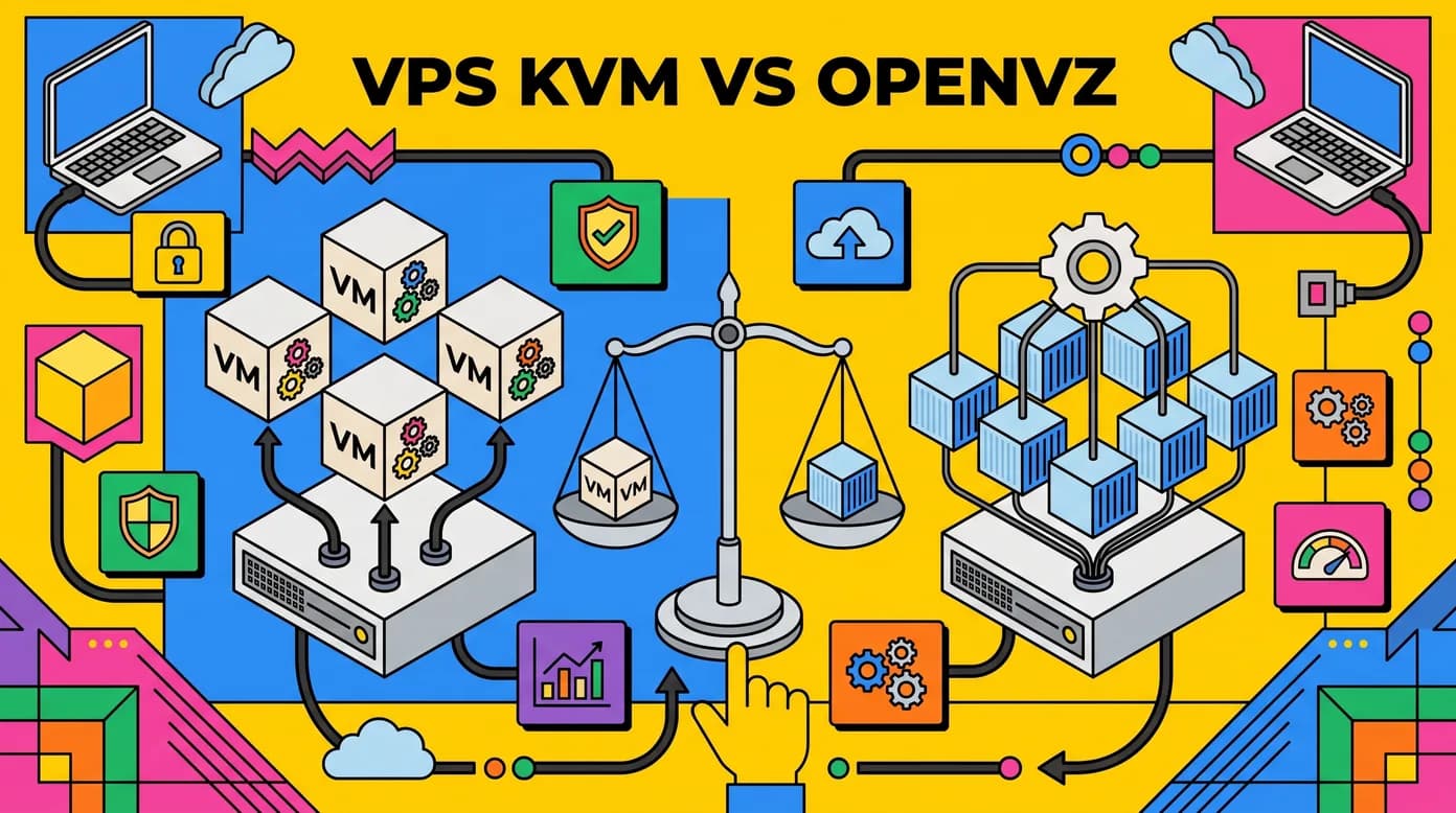 VPS KVM vs OpenVZ: Perbandingan dan Cara Memilih