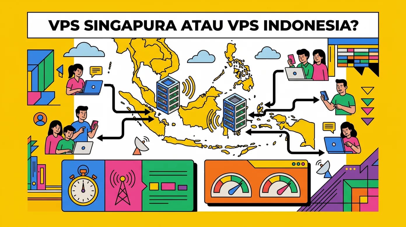 VPS Singapura: Kapan Lebih Tepat dari VPS Indonesia