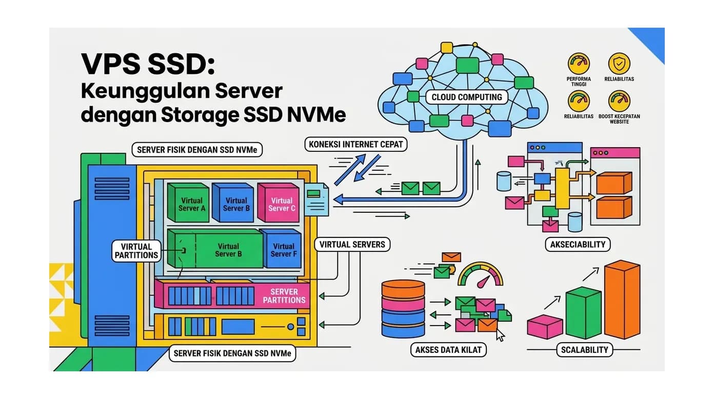 VPS SSD: Keunggulan Server dengan Storage SSD NVMe