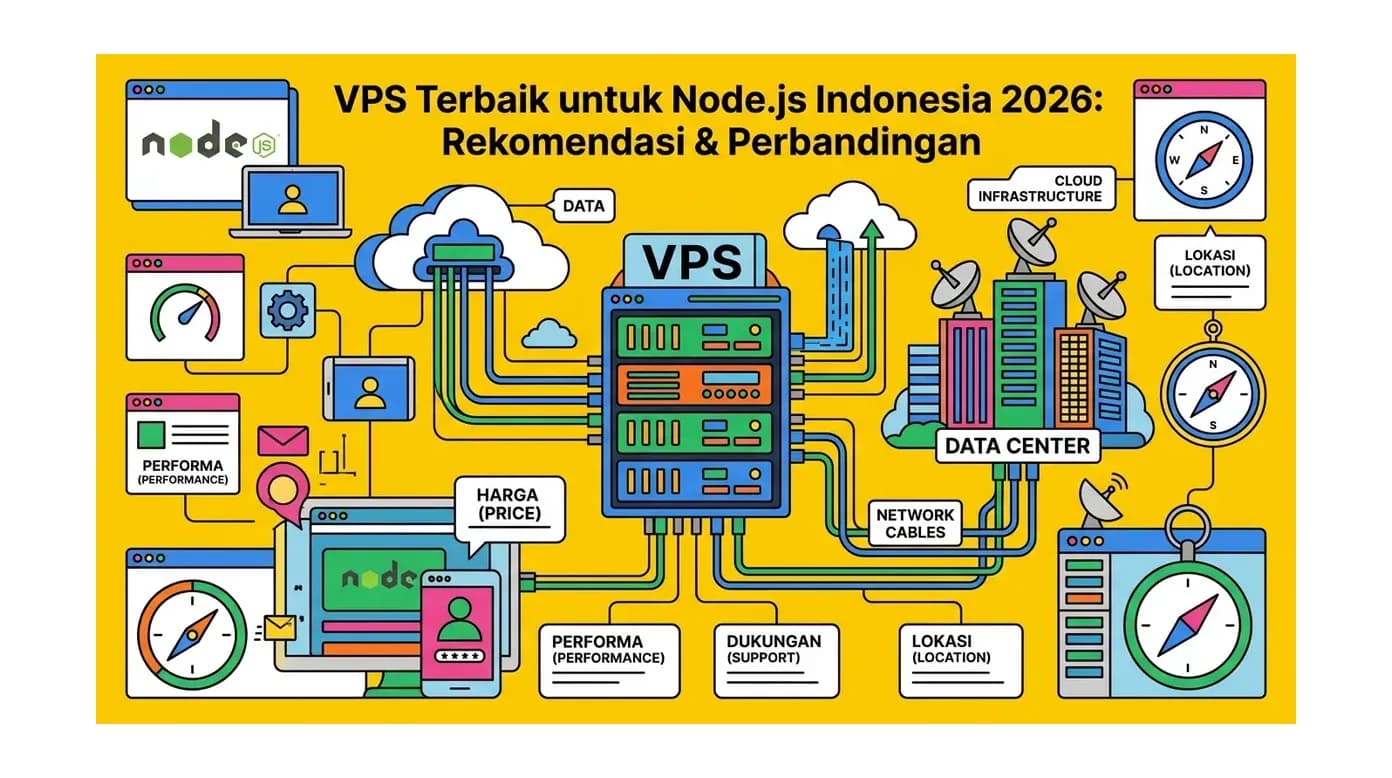VPS Terbaik untuk Node.js Indonesia 2026: Rekomendasi & Perbandingan