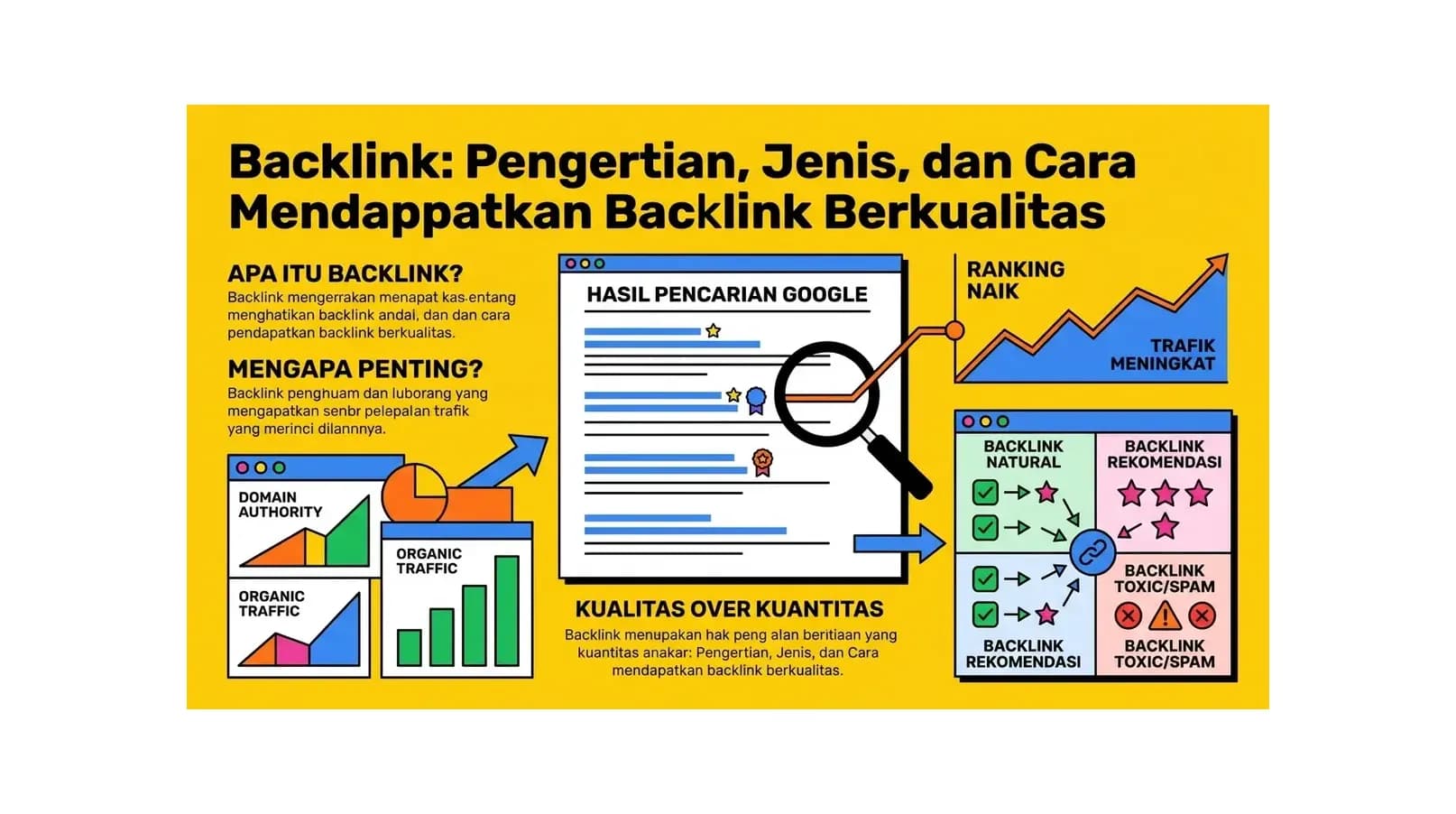 Backlink: Pengertian, Jenis, dan Cara Mendapatkan Backlink Berkualitas