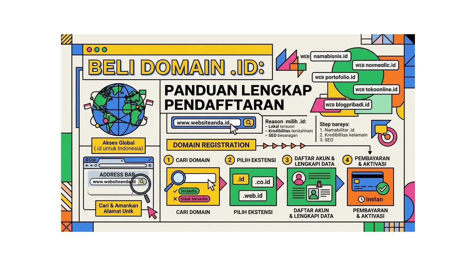 Beli Domain .id: Panduan Lengkap Pendaftaran