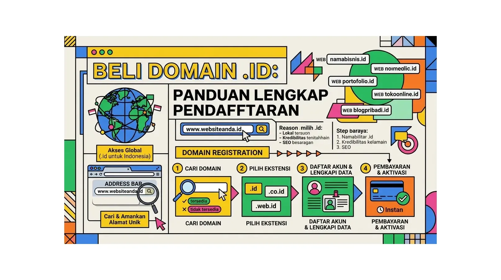 Beli Domain .id: Panduan Lengkap Pendaftaran