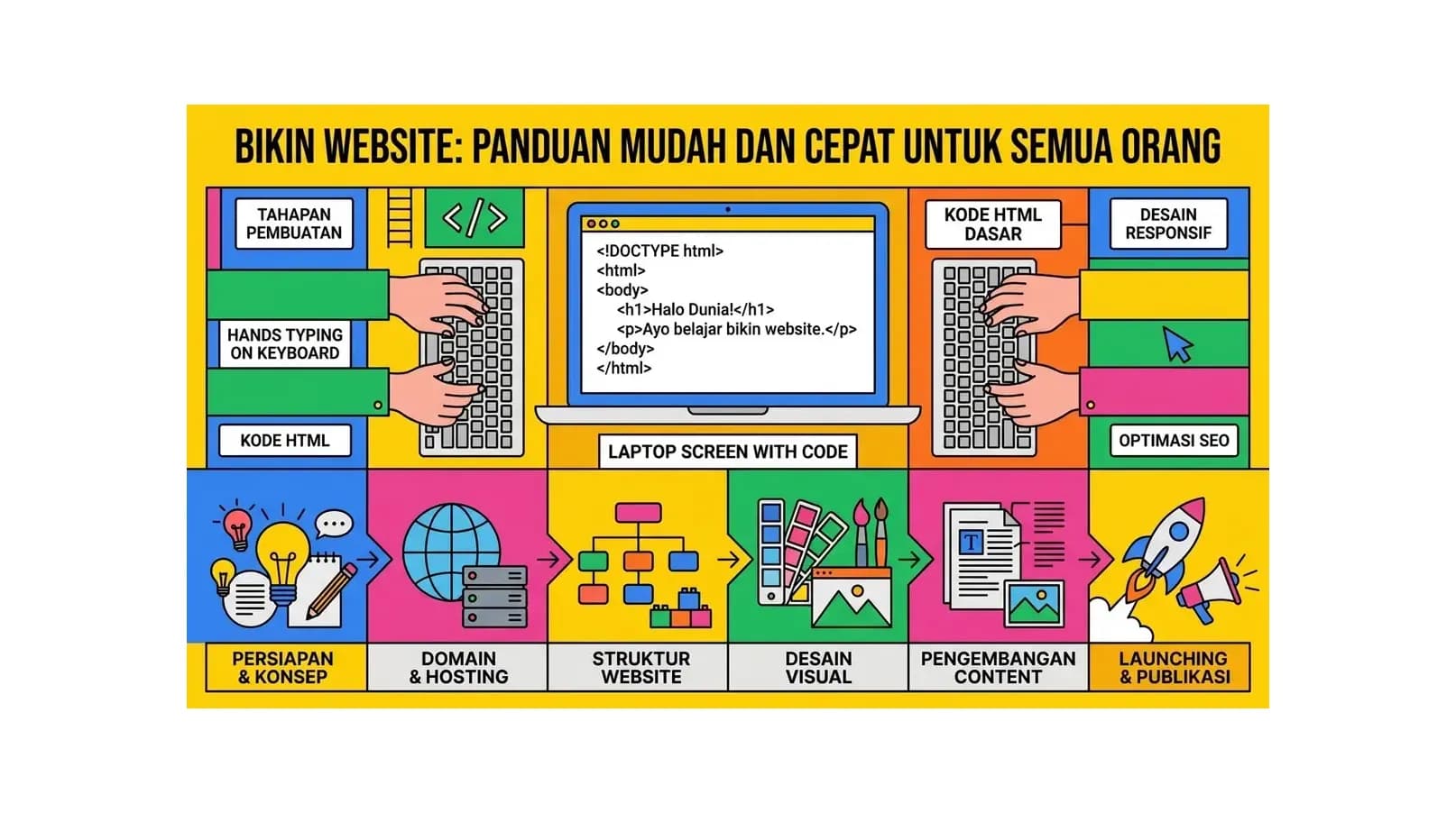 Bikin Website: Panduan Mudah dan Cepat untuk Semua Orang