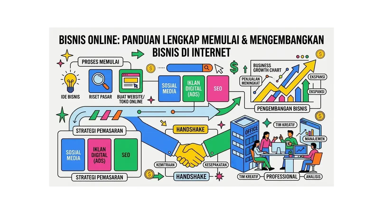 Bisnis Online: Panduan Lengkap Memulai dan Mengembangkan Bisnis di Internet