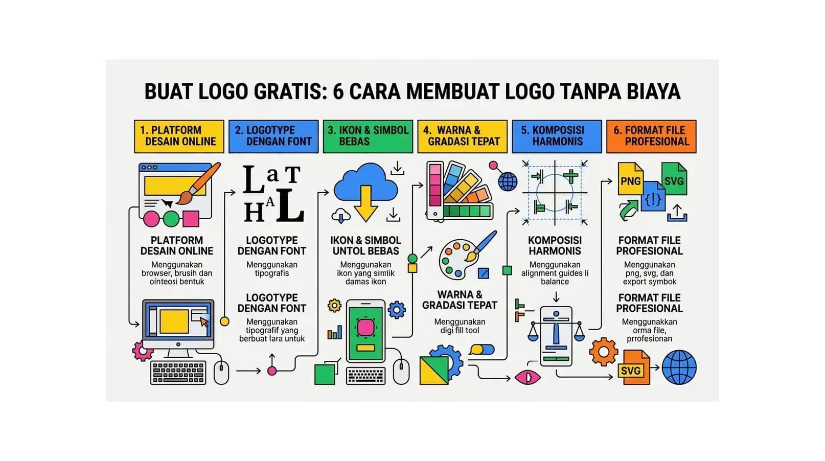Buat Logo Gratis: 6 Cara Membuat Logo Tanpa Biaya