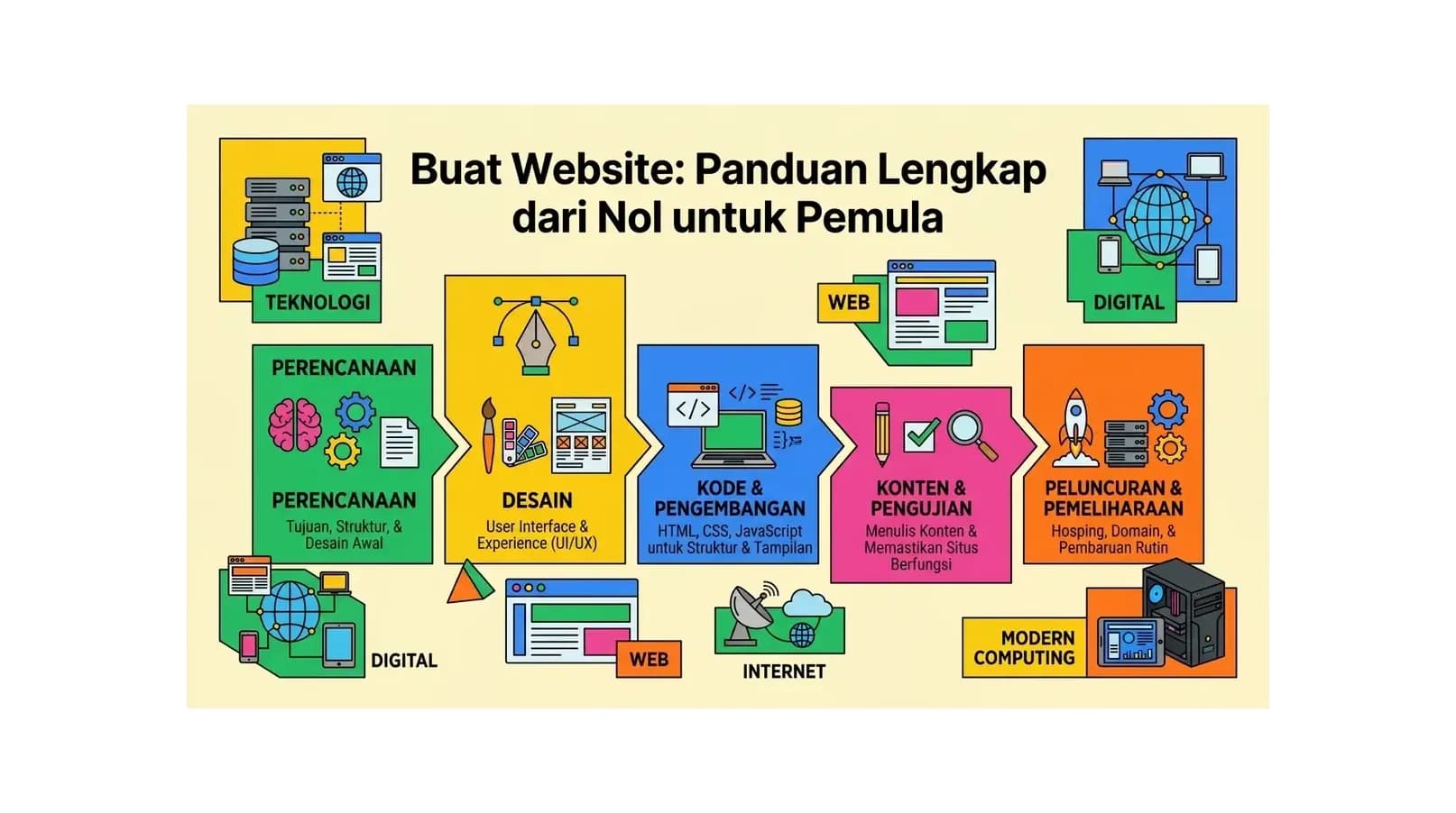 Buat Website: Panduan Lengkap dari Nol untuk Pemula