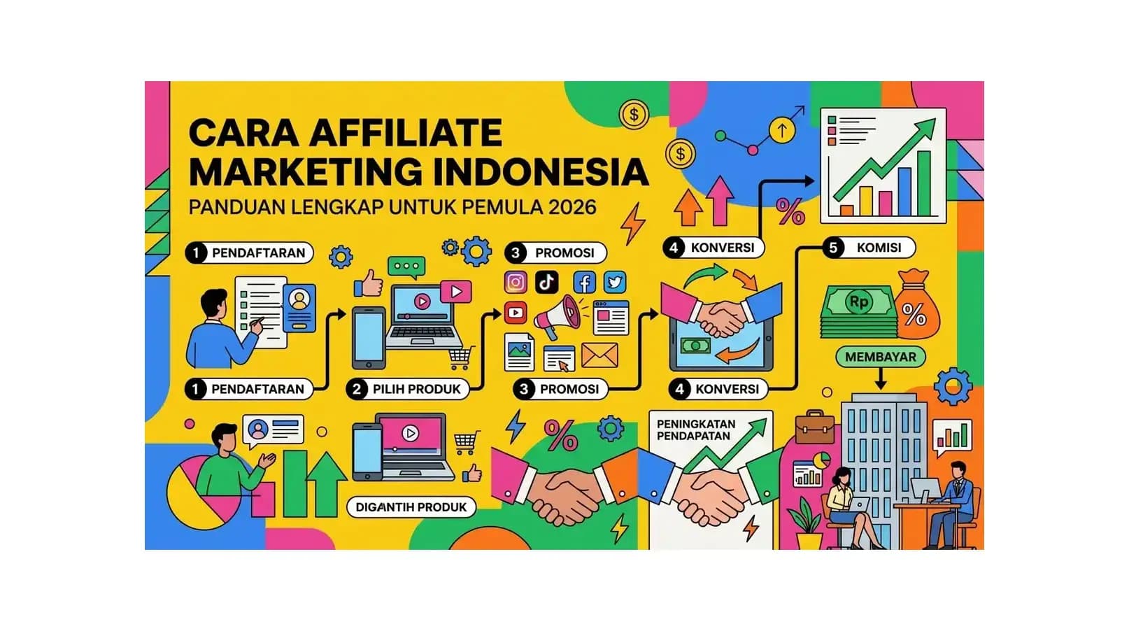Cara Affiliate Marketing Indonesia: Panduan Lengkap untuk Pemula 2026