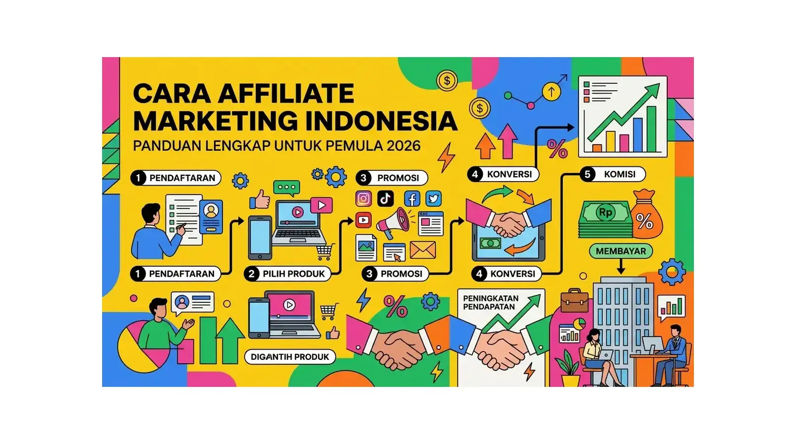 Cara Affiliate Marketing Indonesia: Panduan Lengkap untuk Pemula 2026