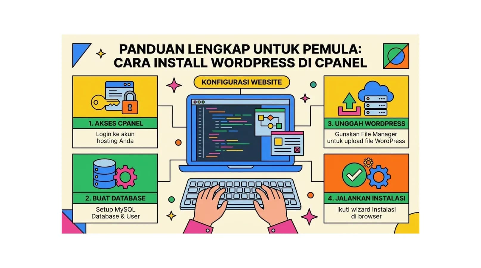 Cara Install WordPress di cPanel: Panduan Lengkap untuk Pemula
