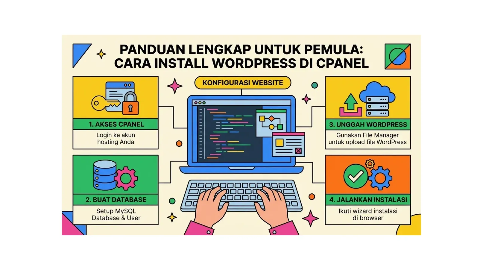Cara Install WordPress di cPanel: Panduan Lengkap untuk Pemula