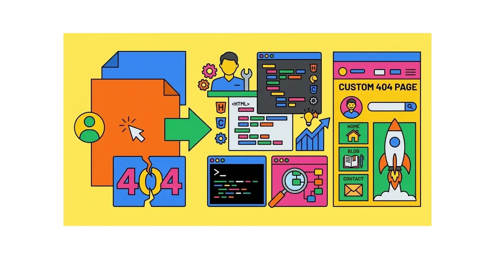 Cara Membuat Halaman 404 Custom: Ubah Error Jadi Kesempatan