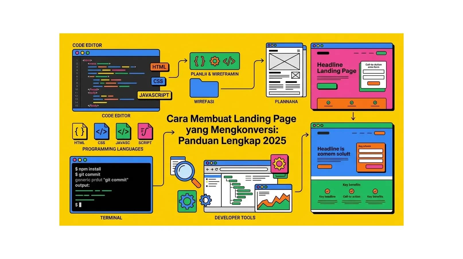 Cara Membuat Landing Page yang Mengkonversi: Panduan Lengkap 2026