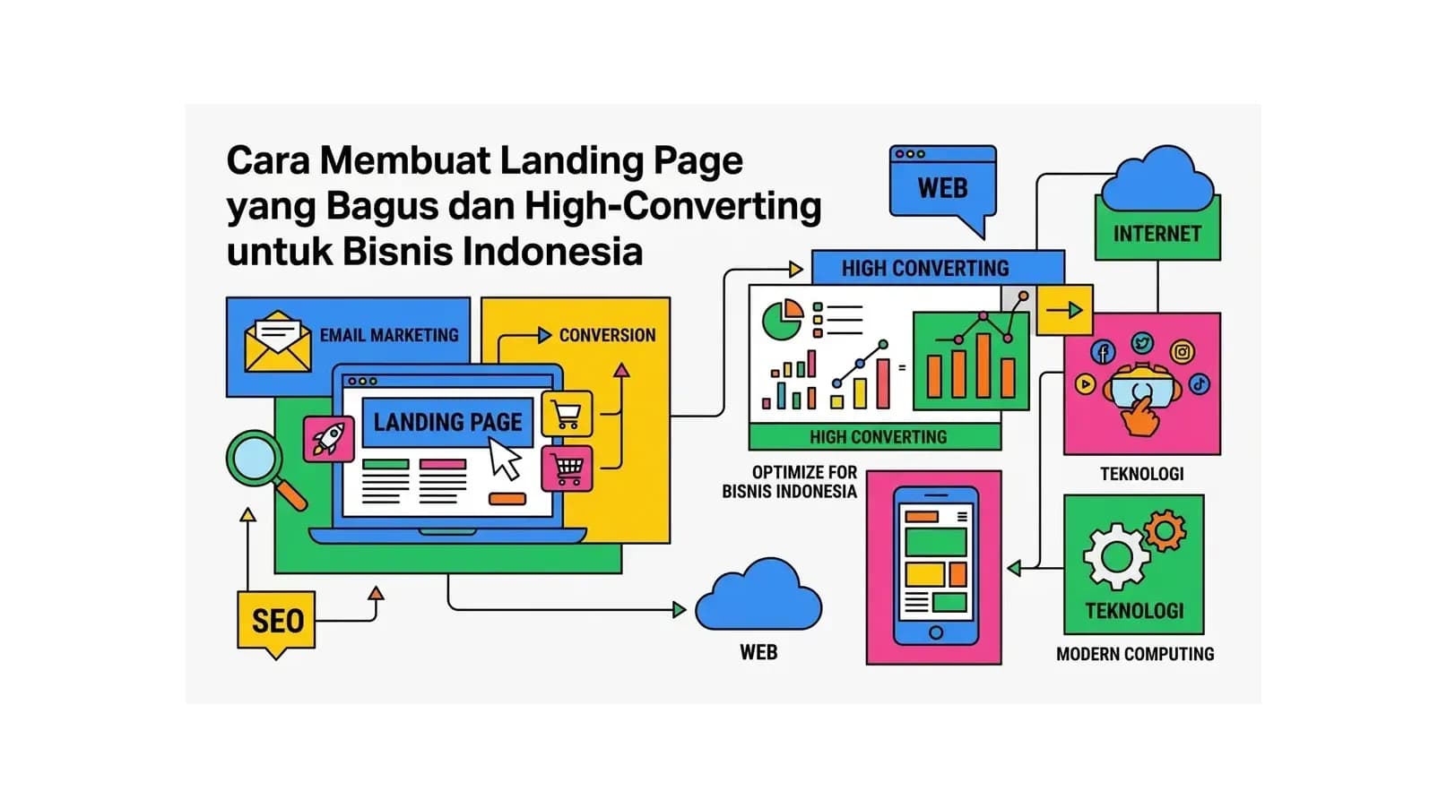 Cara Membuat Landing Page yang Bagus dan High-Converting untuk Bisnis Indonesia