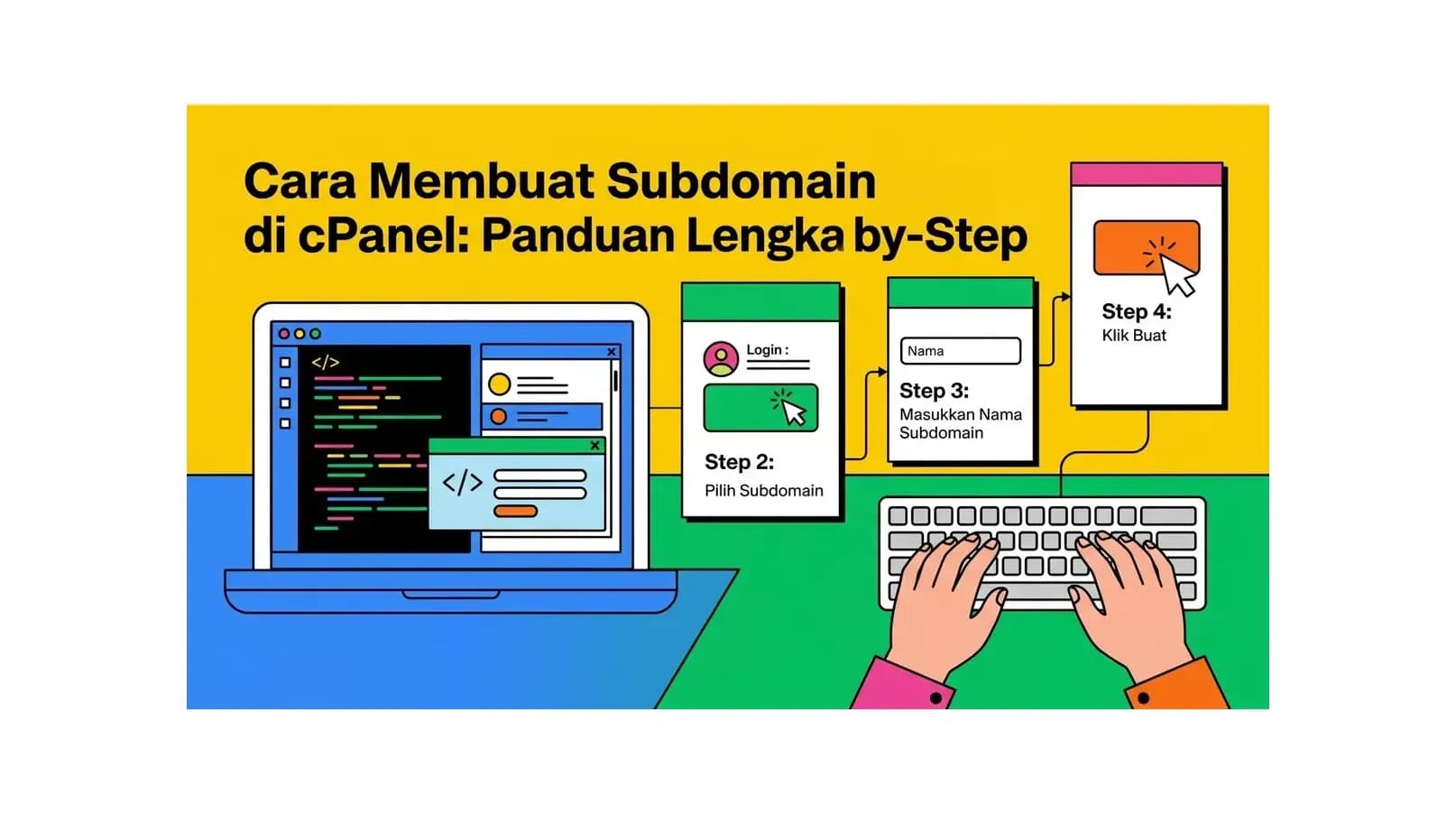 Cara Membuat Subdomain di cPanel: Panduan Lengkap Step-by-Step