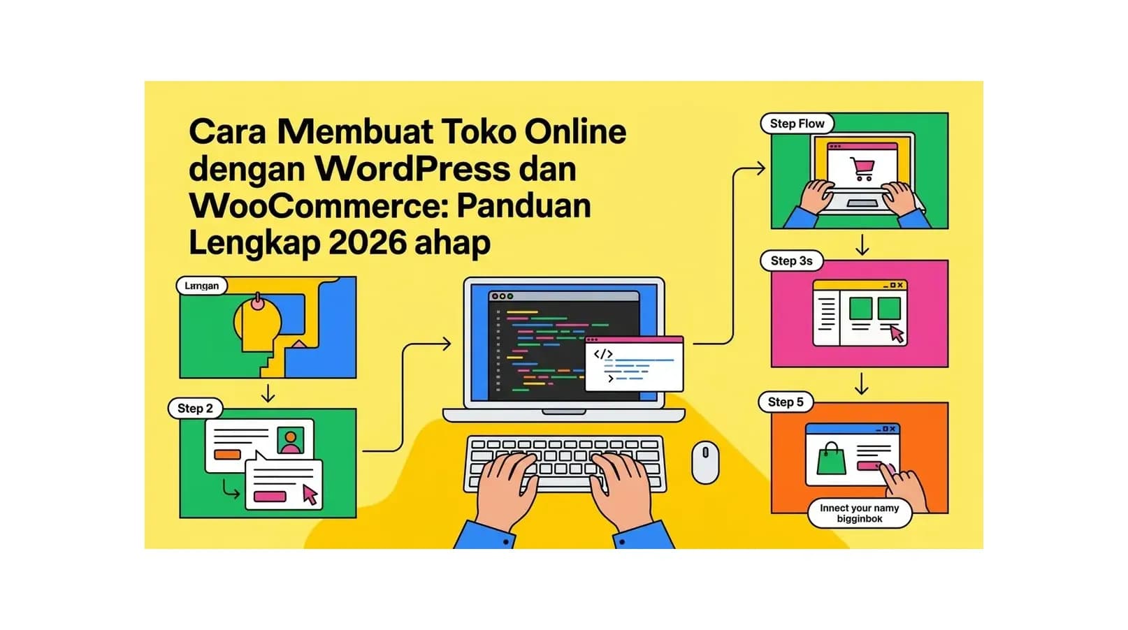Cara Membuat Toko Online dengan WordPress dan WooCommerce: Panduan Lengkap 2026