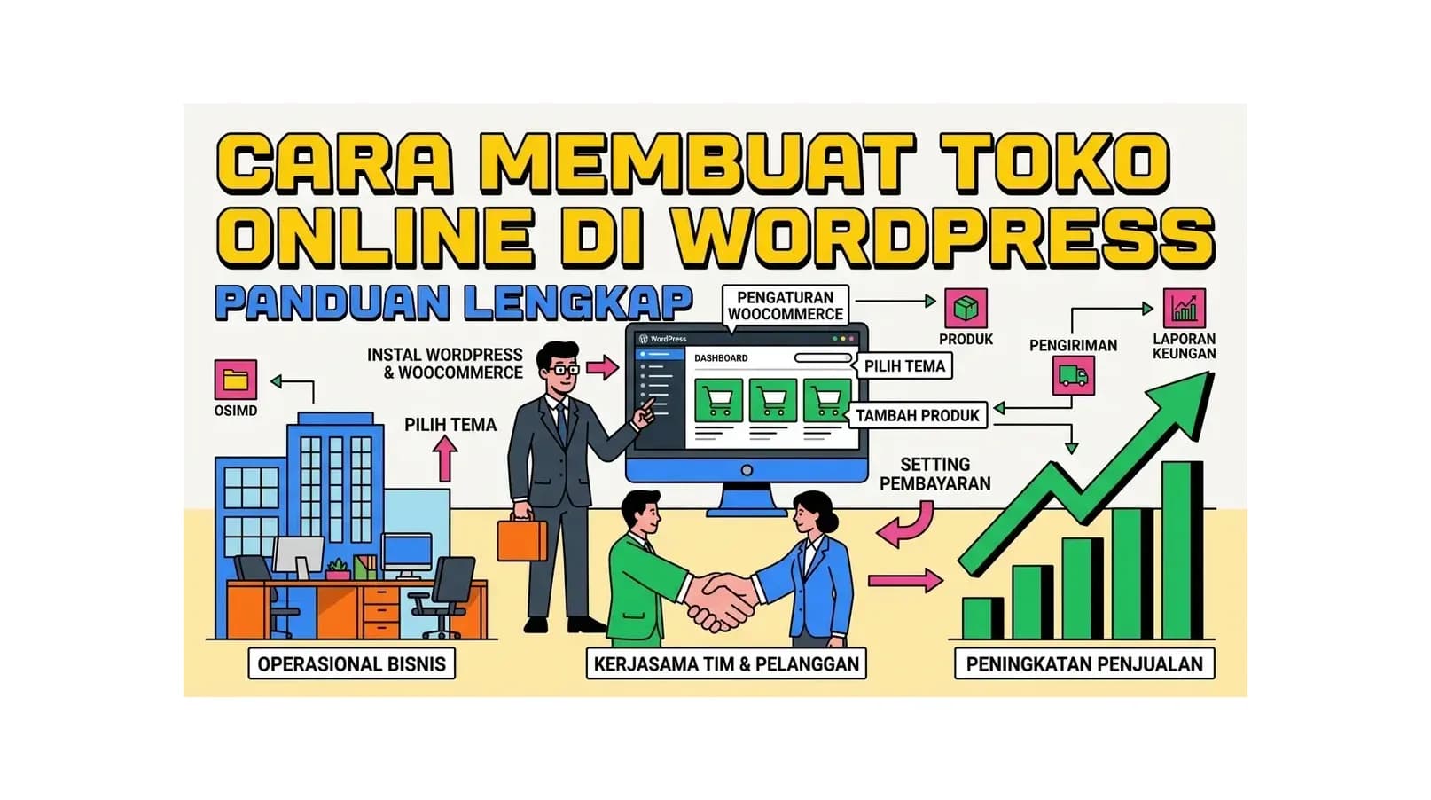 Cara Membuat Toko Online di WordPress: Panduan Lengkap