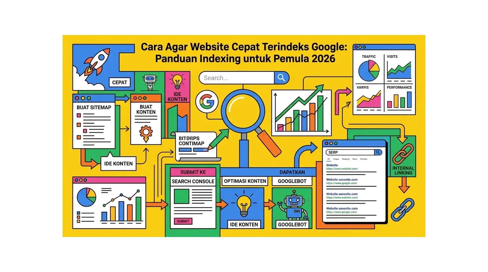 Cara Agar Website Cepat Terindeks Google: Panduan Indexing untuk Pemula 2026