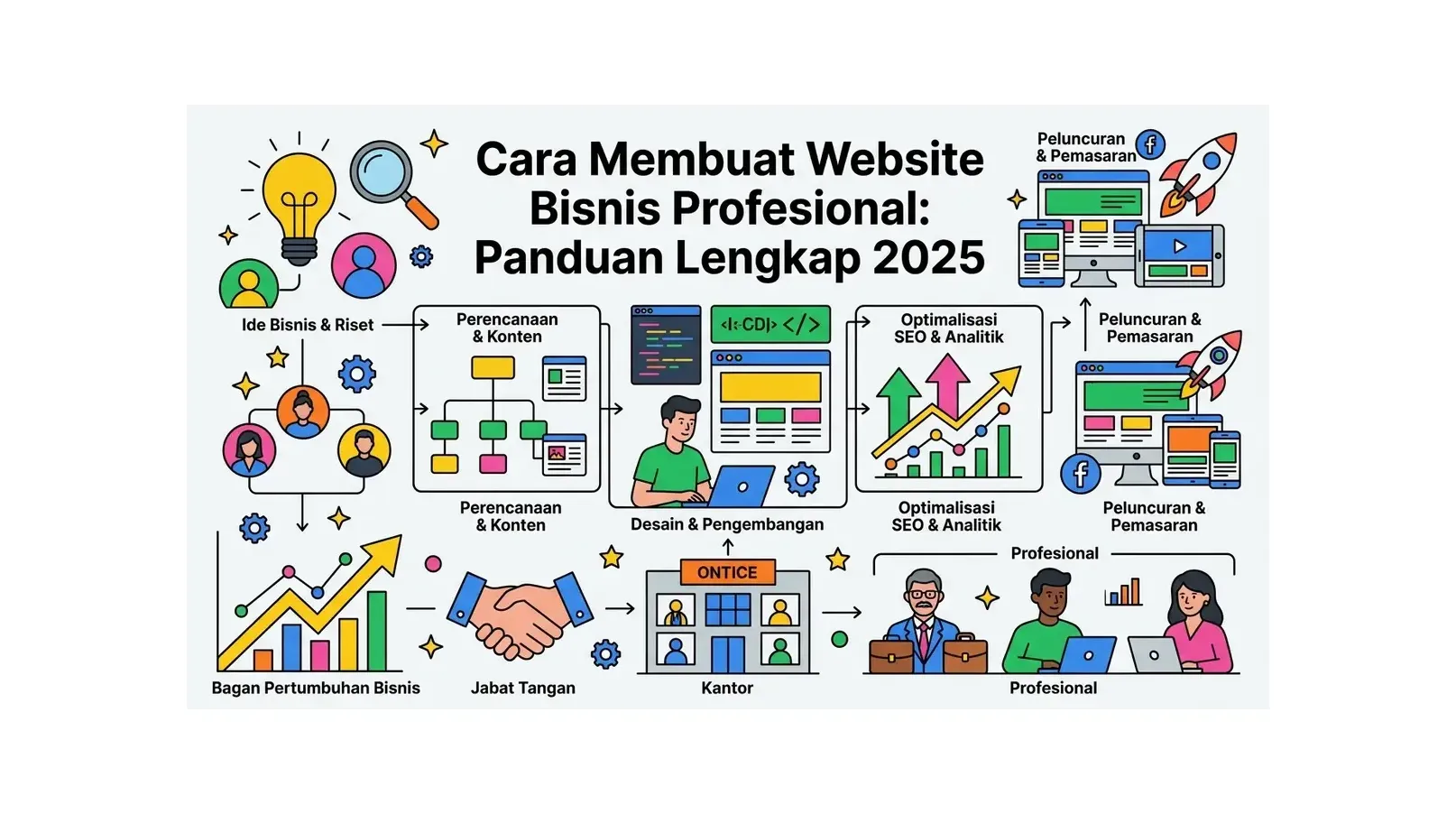 Cara Membuat Website Bisnis Profesional: Panduan Lengkap 2026