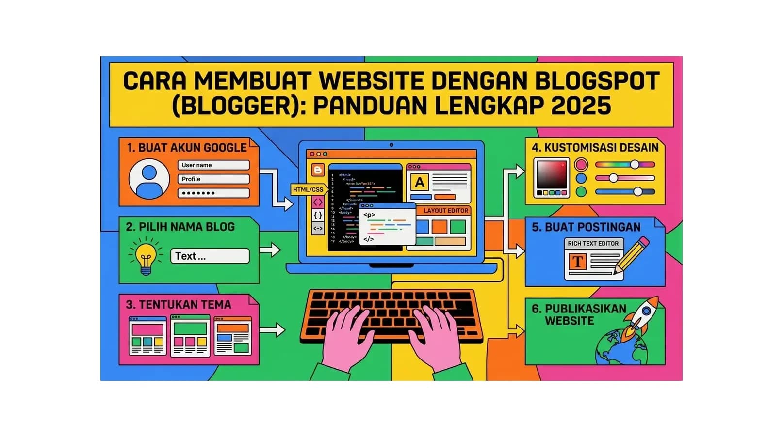 Cara Membuat Website dengan Blogspot (Blogger): Panduan Lengkap 2026