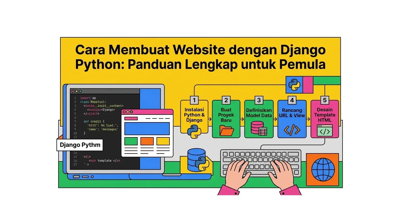 Cara Membuat Website dengan Django Python: Panduan Lengkap untuk Pemula