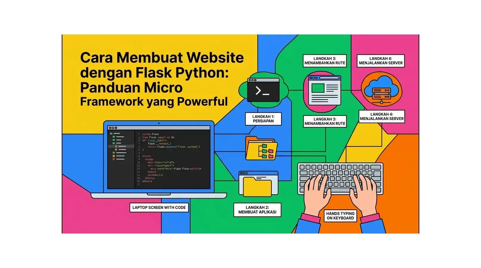 Cara Membuat Website dengan Flask Python: Panduan Micro Framework yang Powerful