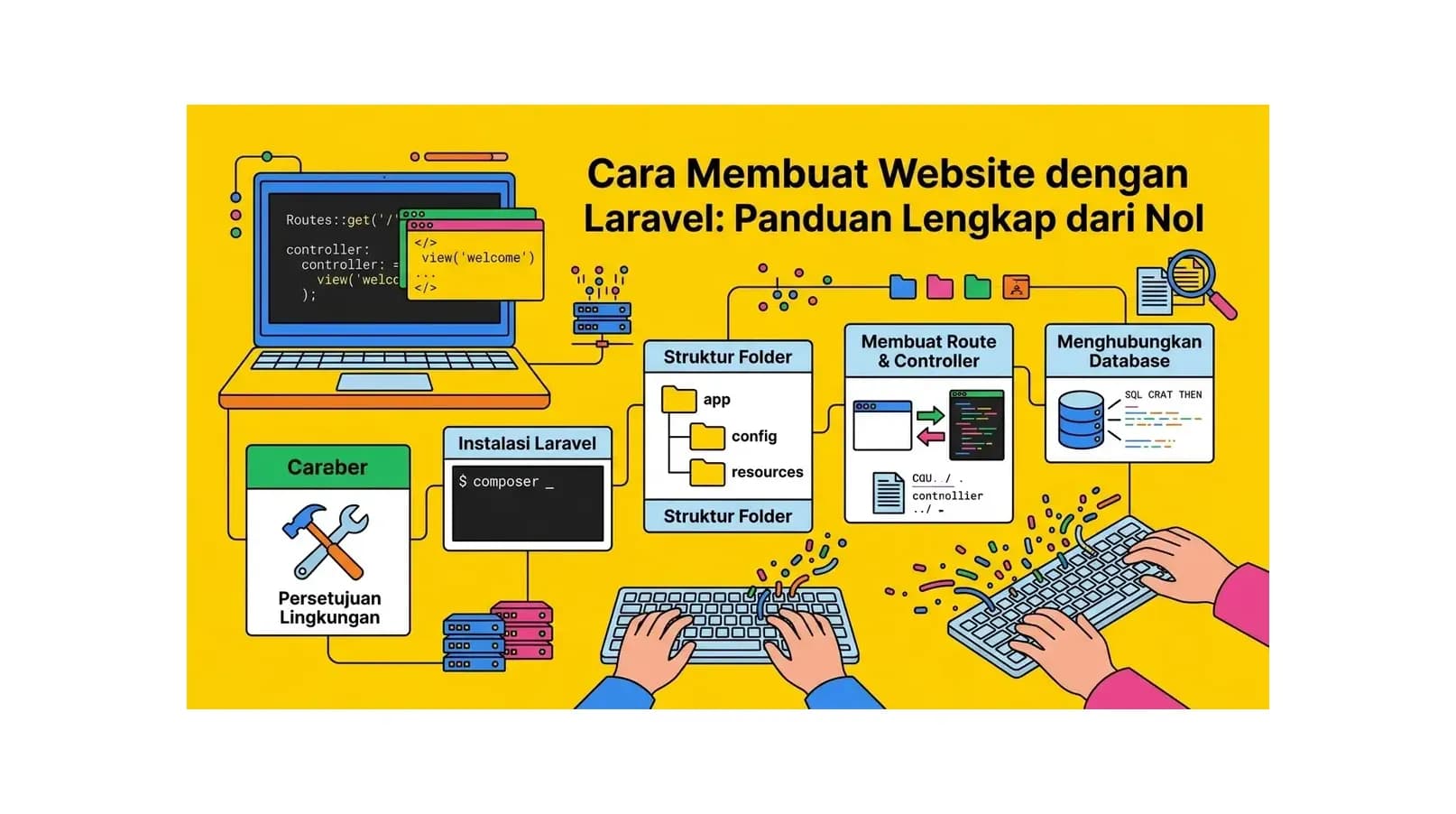 Cara Membuat Website dengan Laravel: Panduan Lengkap dari Nol