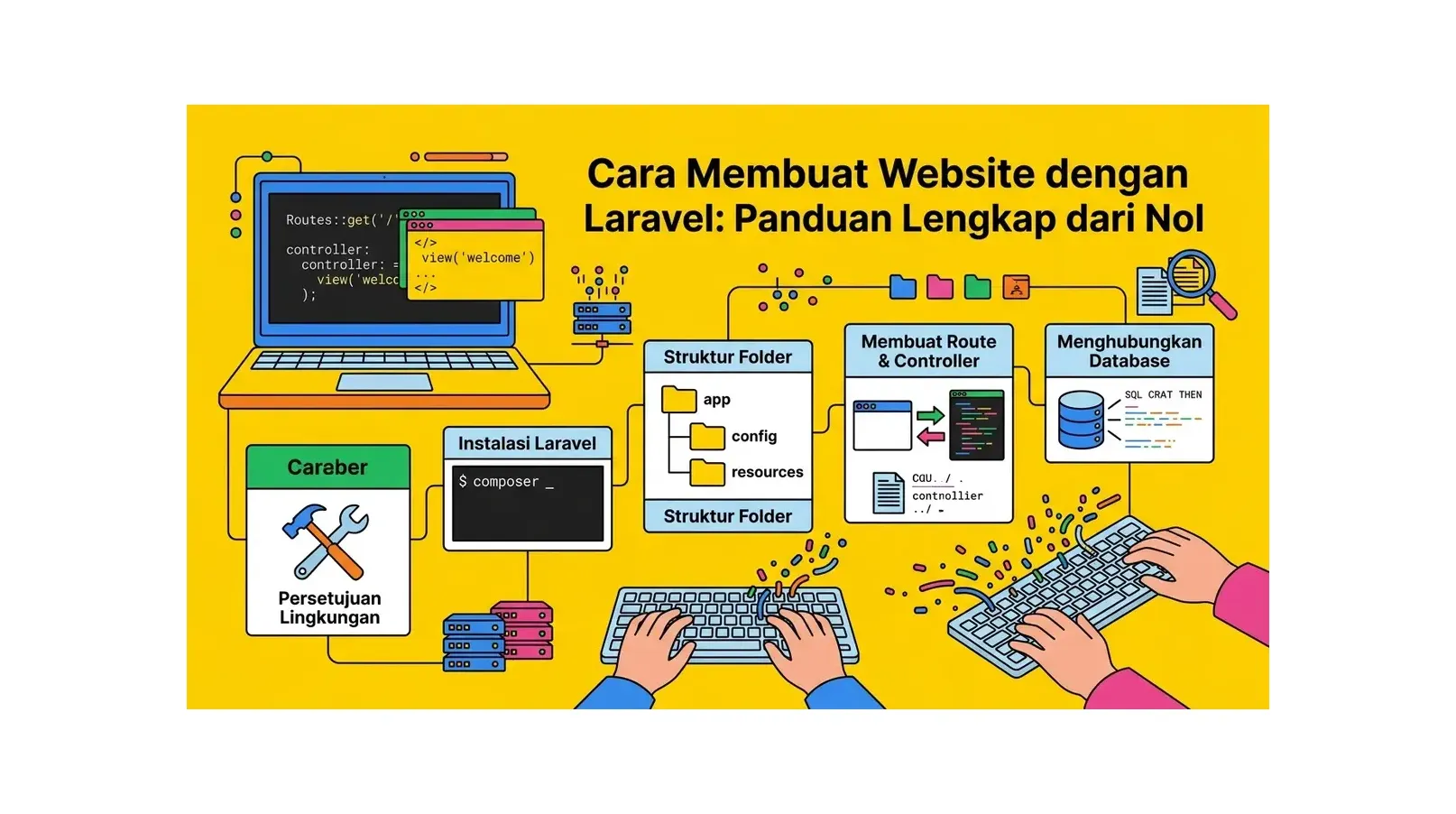 Cara Membuat Website dengan Laravel: Panduan Lengkap dari Nol