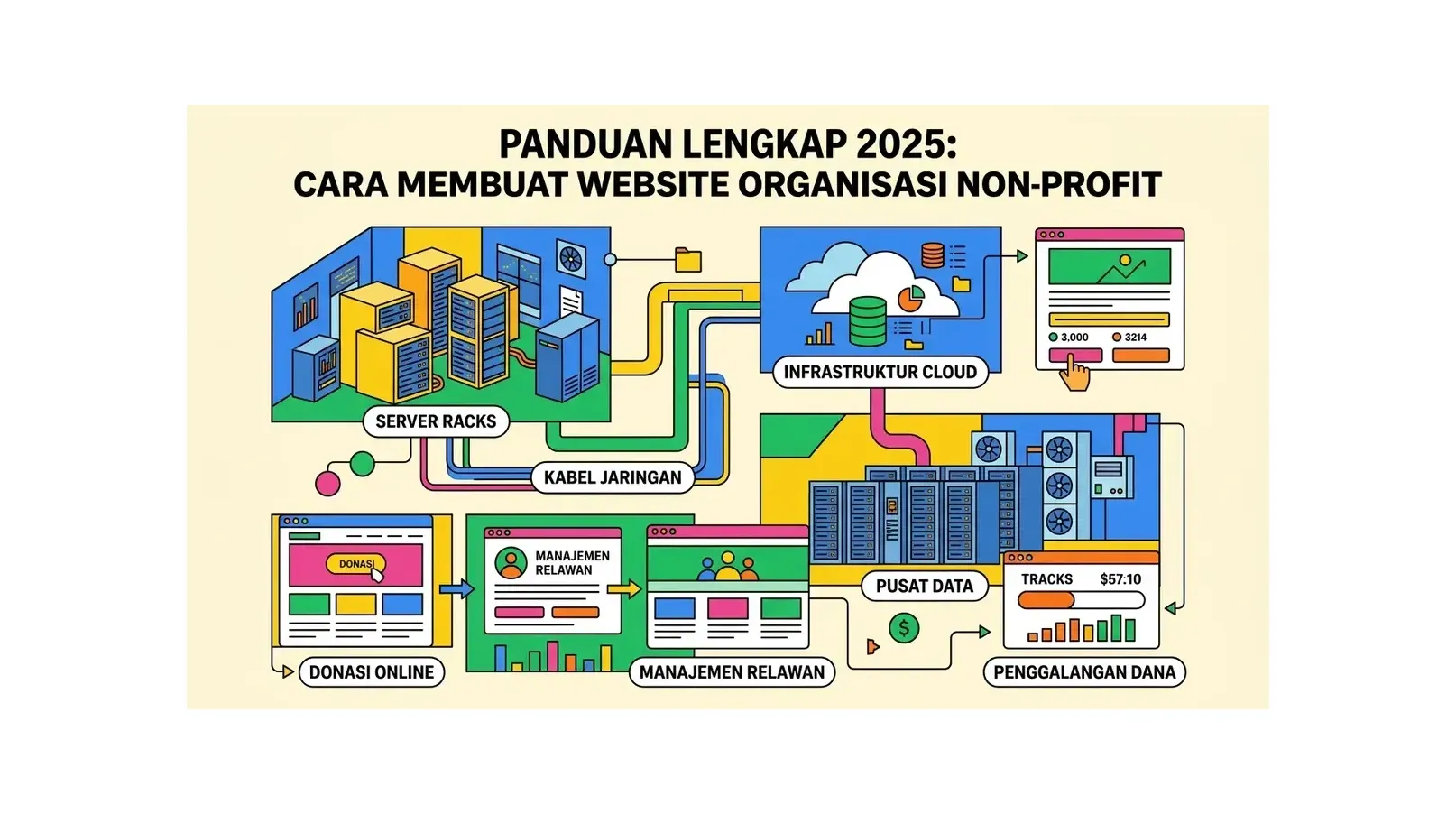 Cara Membuat Website Organisasi Non-Profit: Panduan Lengkap 2026