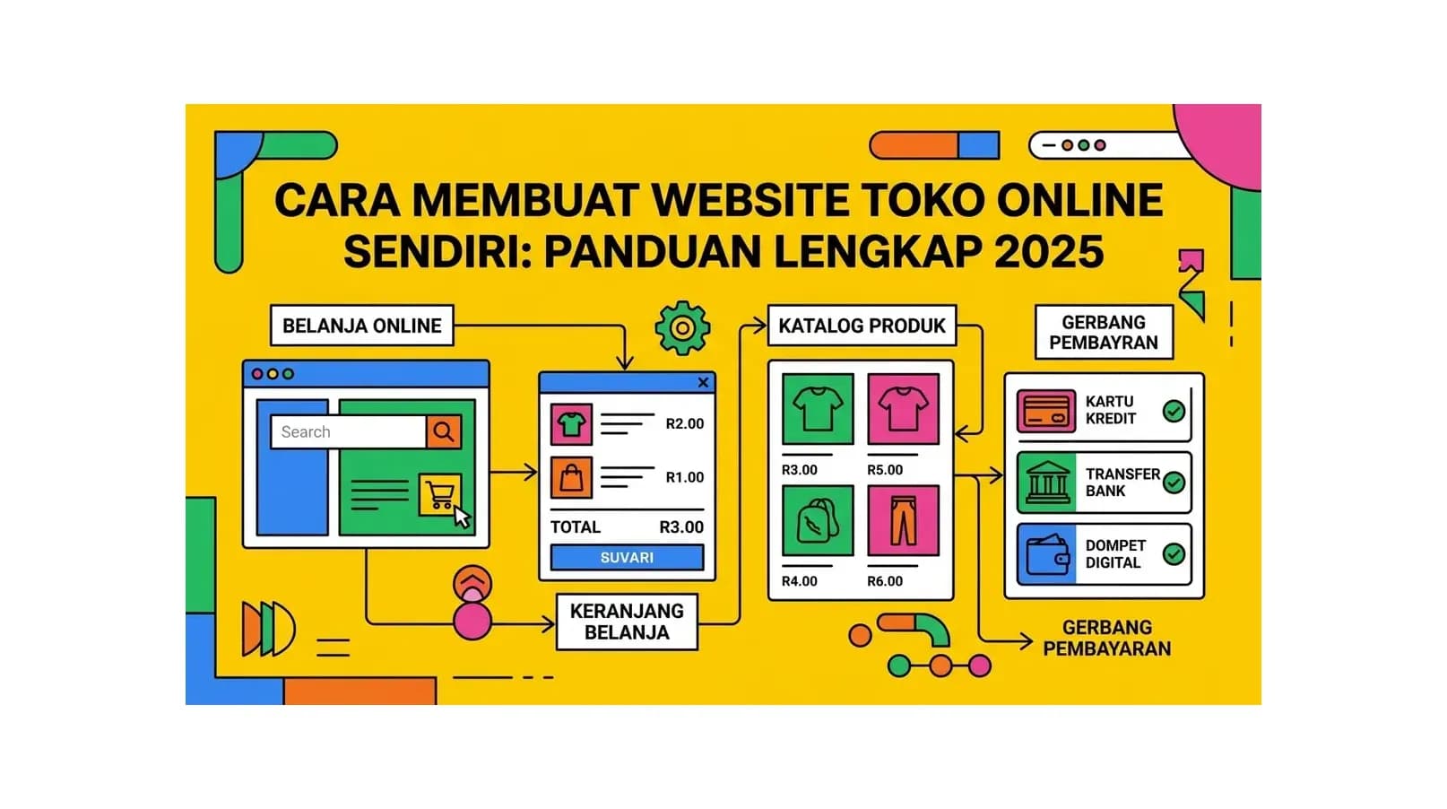 Cara Membuat Website Toko Online Sendiri: Panduan Lengkap 2026