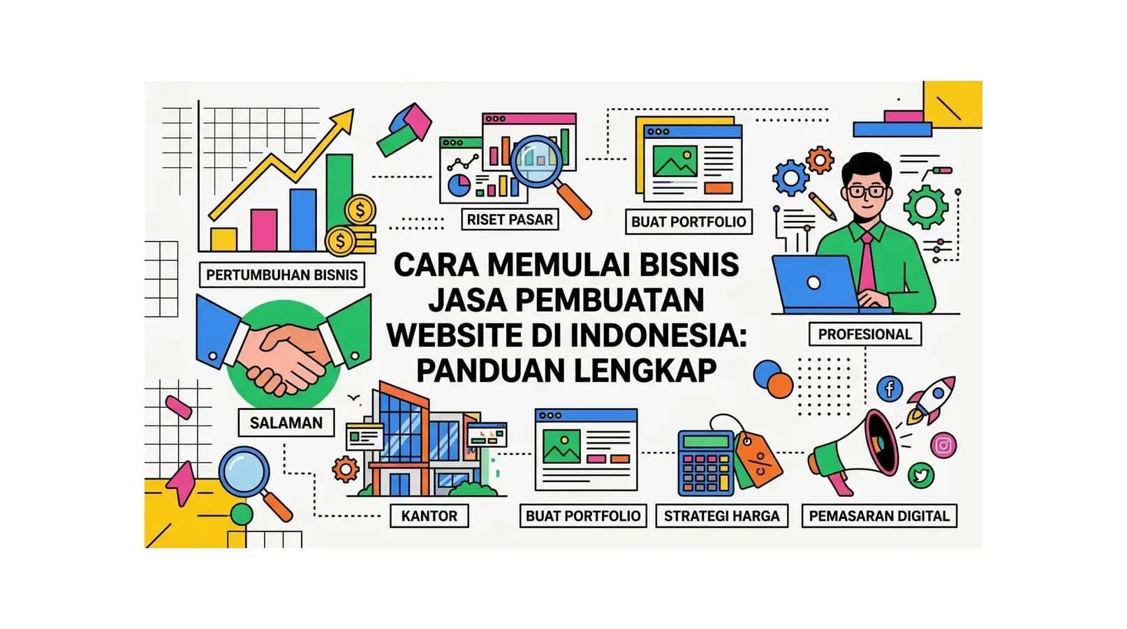 Cara Memulai Bisnis Jasa Pembuatan Website di Indonesia: Panduan Lengkap