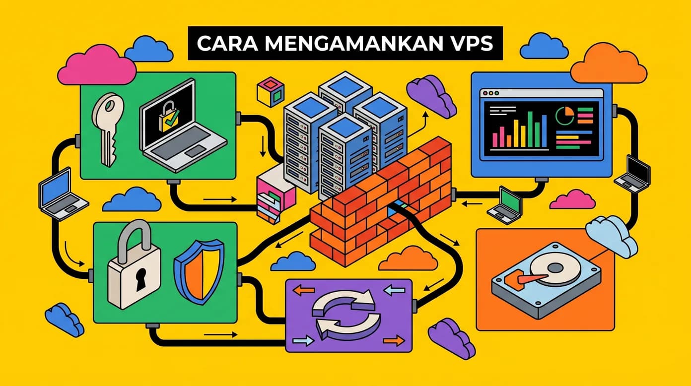 Cara Mengamankan VPS: 10 Langkah Hardening Berurutan