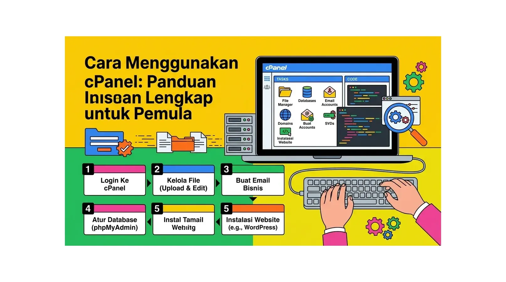 Cara Menggunakan cPanel: Panduan Lengkap untuk Pemula