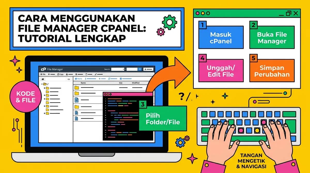 Cara Menggunakan File Manager cPanel: Tutorial Lengkap