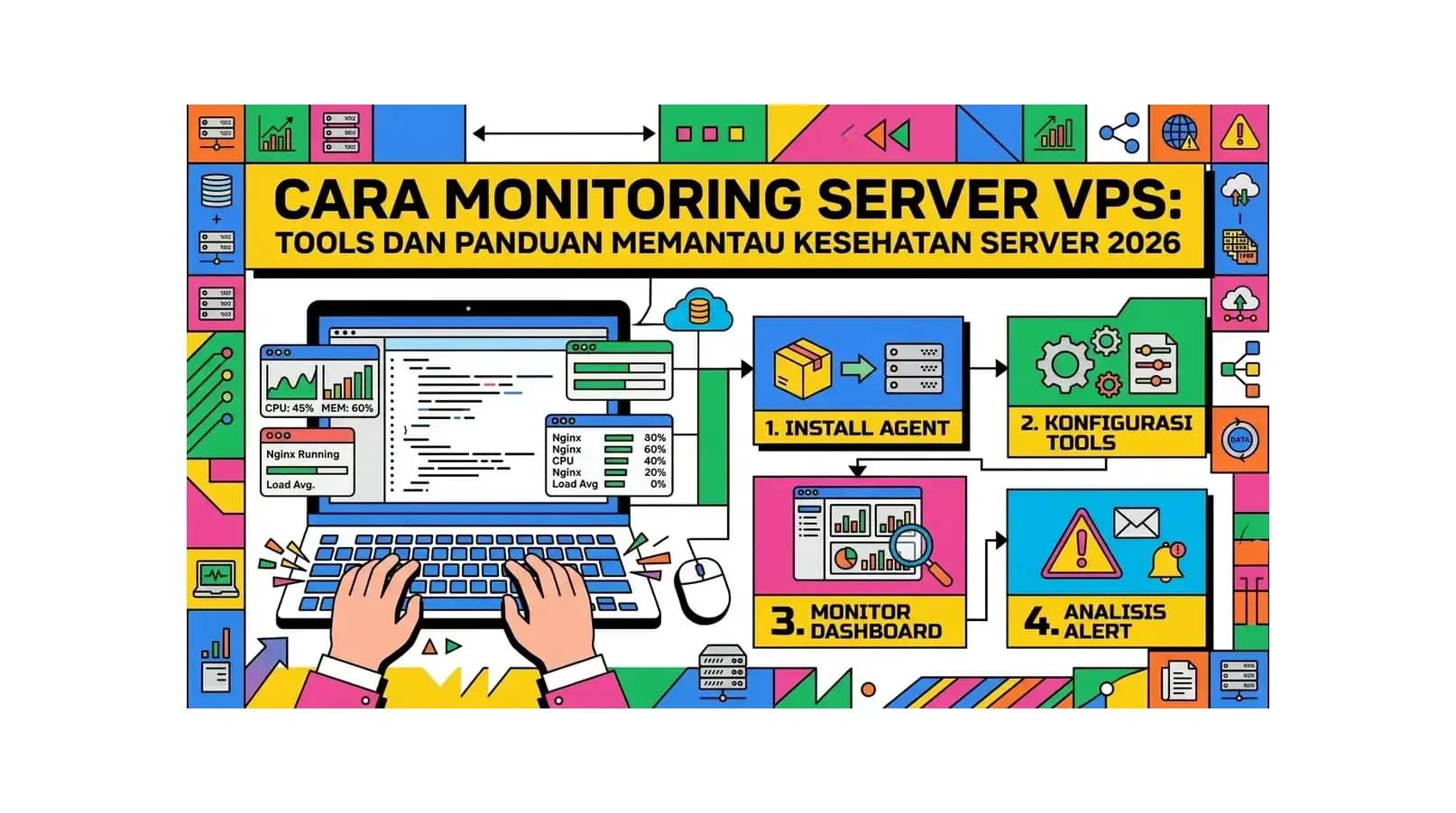 Cara Monitoring Server VPS: Tools dan Panduan Memantau Kesehatan Server 2026