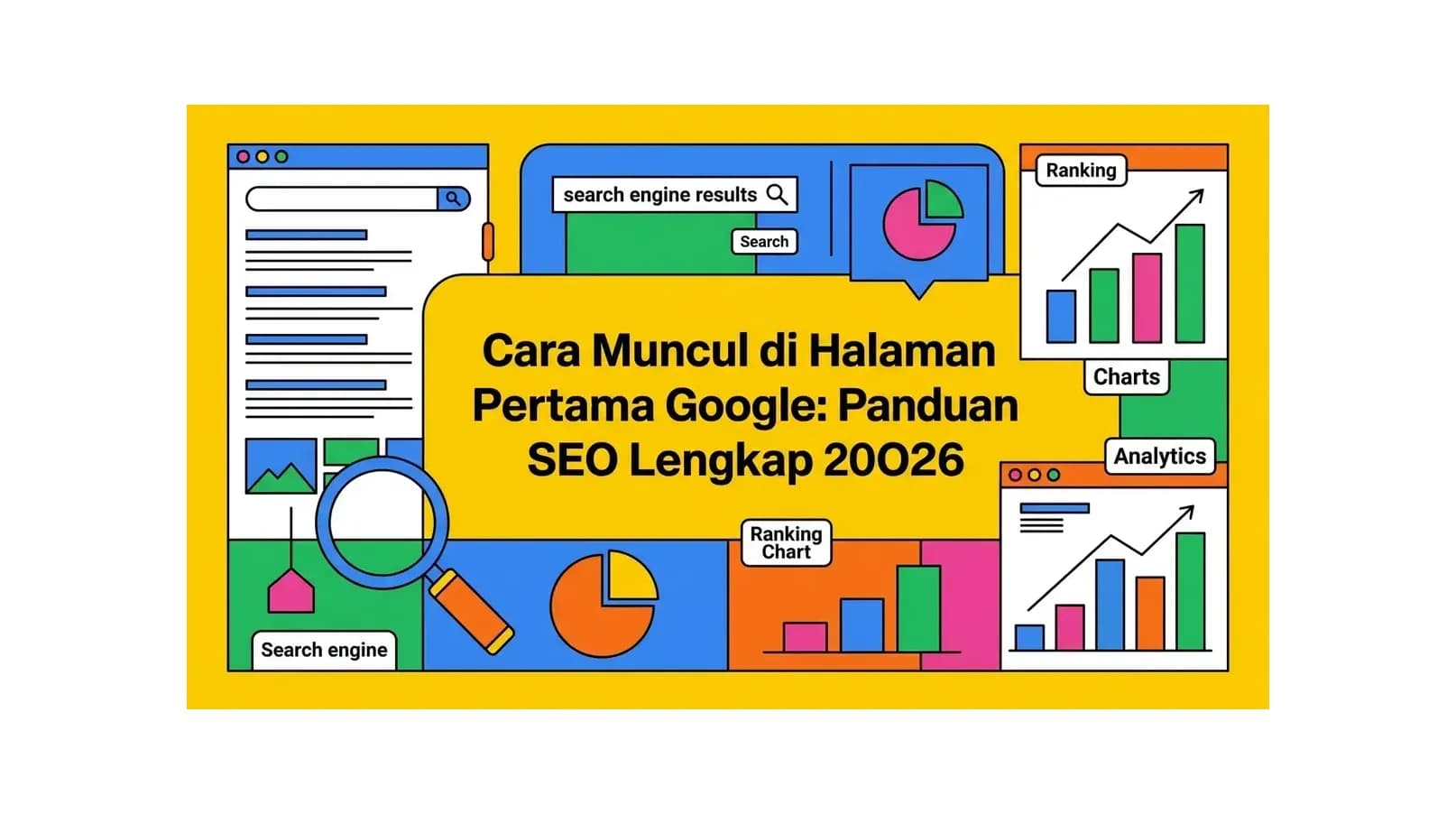 Cara Muncul di Halaman Pertama Google: Panduan SEO Lengkap 2026