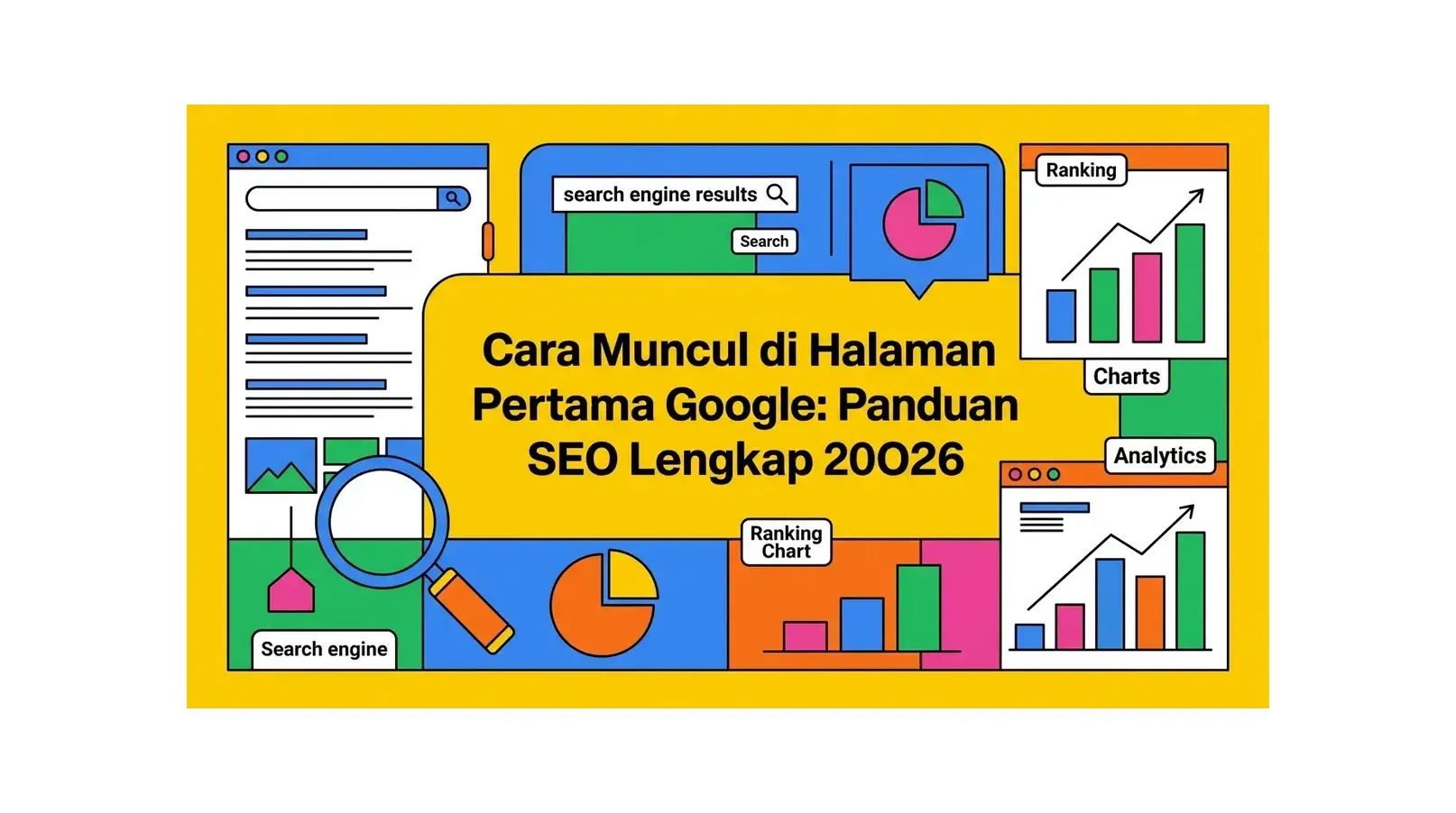Cara Muncul di Halaman Pertama Google: Panduan SEO Lengkap 2026