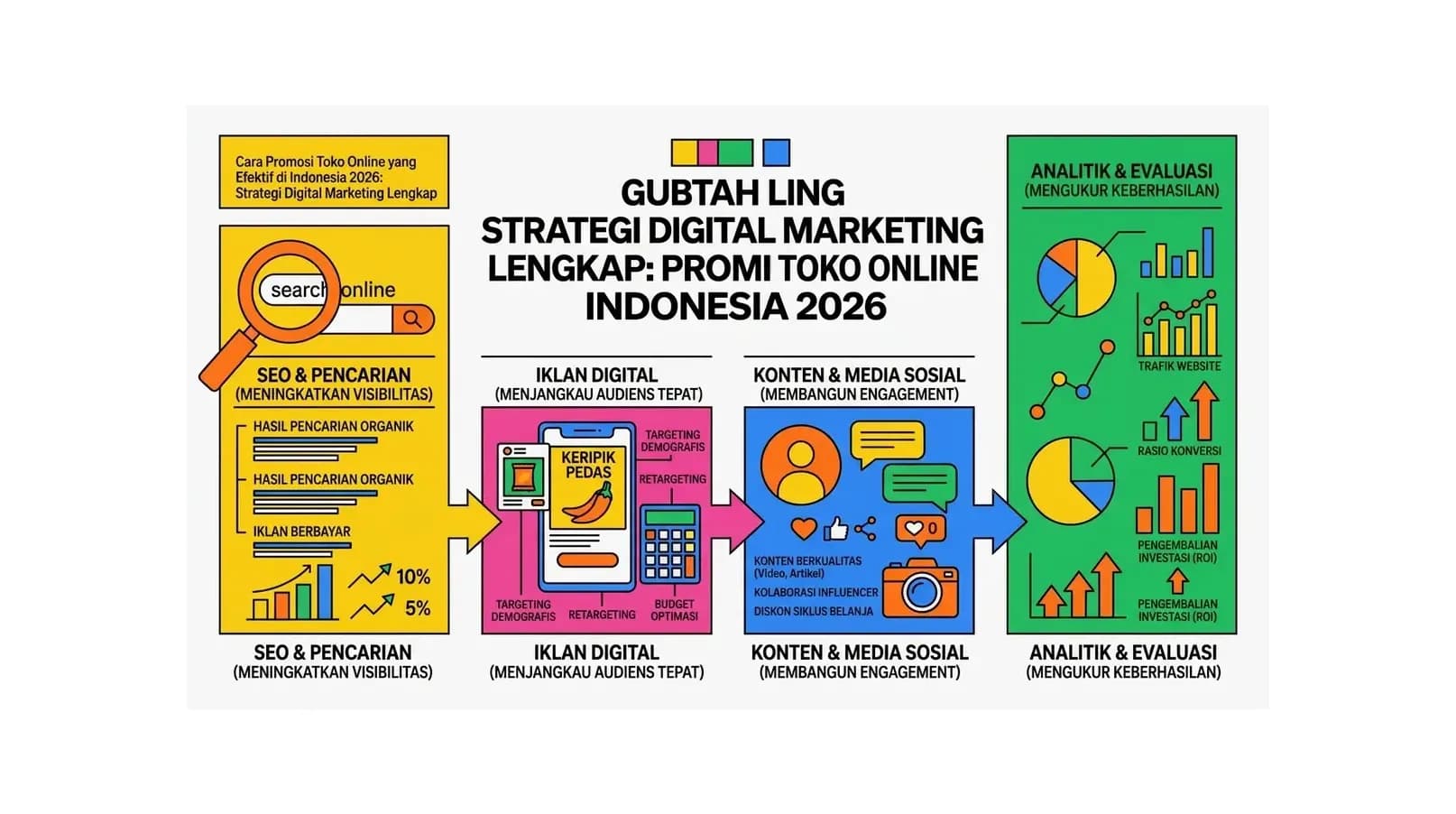 Cara Promosi Toko Online yang Efektif di Indonesia 2026: Strategi Digital Marketing Lengkap