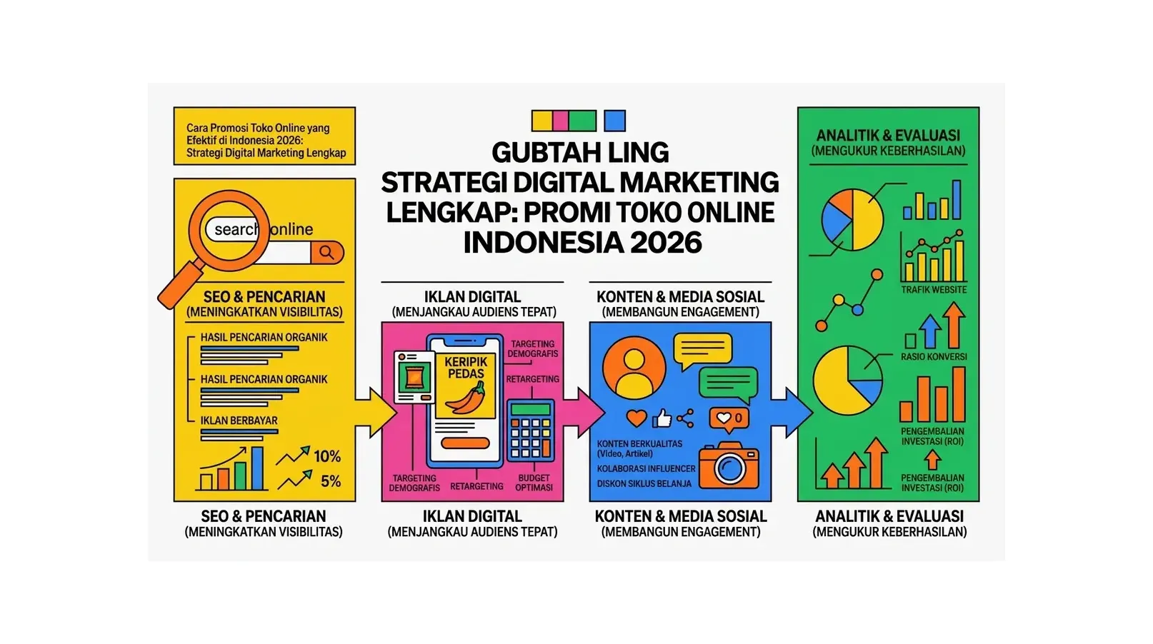 Cara Promosi Toko Online yang Efektif di Indonesia 2026: Strategi Digital Marketing Lengkap