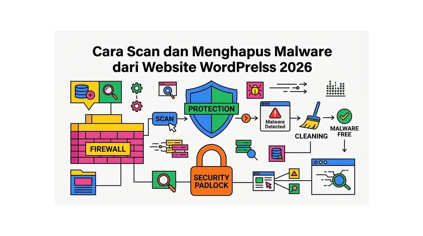 Cara Scan dan Menghapus Malware dari Website WordPress 2026