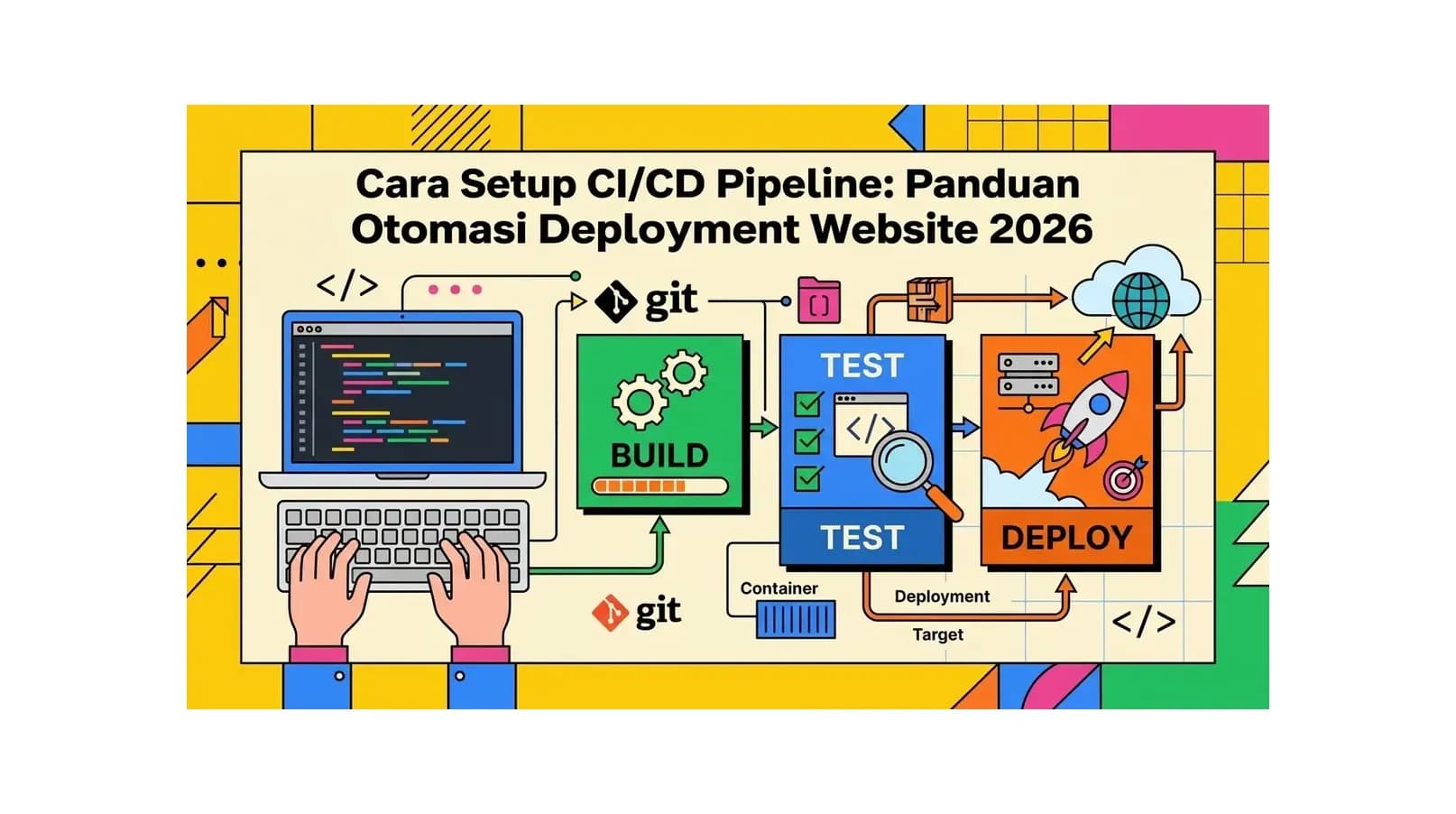Cara Setup CI/CD Pipeline: Panduan Otomasi Deployment Website 2026